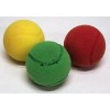 Soft-Tennisballen 3 st.kleur in zak 68mm.