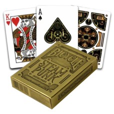 Pokerkaarten Bicycle Steampunk Gold Premium