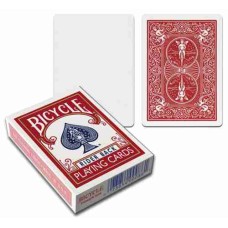 Bicycle goochel/Magic Cards Rood/Blanco