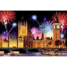 Wooden puzzle London by Night XL 600