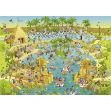 Puzzel Nile Habitat,Comic 1000 Heye 29693