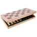 Schaakcassette Maat 4 Walnoot & Esdoorn