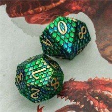 Dobbelstenenset Draken schub Groen Blauw
* pre-order,  Verwacht week 46 *