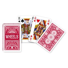 Speelkaarten Wheels bridge linnen Piatnik VE.12