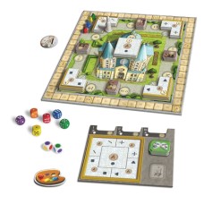 Fresco Card & Dice Game EN / DE - Queen Games