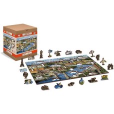 Wooden puzzle World Landmarks L 300