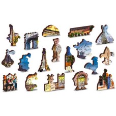 Wooden puzzle Breakfast in Paris L 300