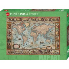 Puz Willem Blaeu World 1500 Heye NEW