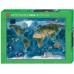 Puzzel Satellite Map 2000 st. Heye 29797