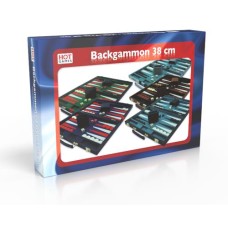 Backgammon 38 cm blauw m.rode bies
* Verwacht week 23  *