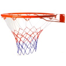 Basketbal-RING 20 mm. holle buis met net
* Geen garantie m.b.t. breken *