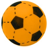Soccerball foam-rubber orange/black 20 cm
* delivery time unknown *
