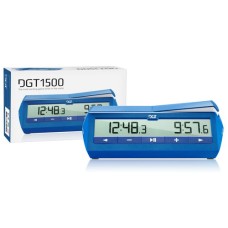 Schaakklok DGT 1500 digitaal blauw
* verwacht week 9/10 *