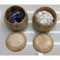 GO-Potten set bamboe, met Urea stenen
