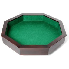Dobbelpiste 8-hoekig hout met vilt 38cm
* verwacht week 40 *