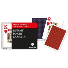 PokerSpeelkaartenSet OPTI Dubbel Piatnik
* levertijd onbekend *