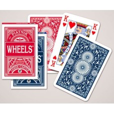 Speelkaarten Wheels bridge linnen Piatnik VE.12