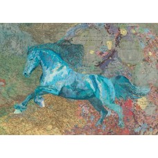 Puzzel Map Horse 2000 st.Heye 30092 NEW