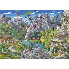 Puzzel Alpine Fun 1000 st.3 hkg.Heye 29680